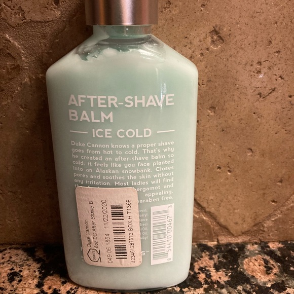 Duke Cannon Supply Co Grooming Duke Cannon Aftershave Balm Ice Cold